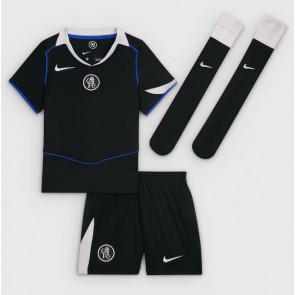 Billiga Chelsea Jamie Gittens #11 Tredjeställ Barn 2025-26 Kortärmad (+ Korta byxor)